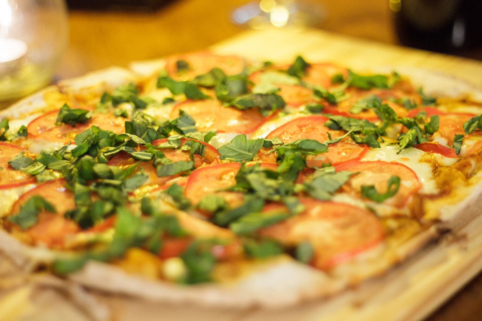 Pizzería organizada con Mesanube